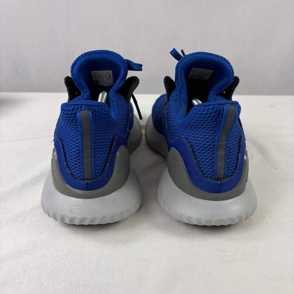 Adidas AlphaBounce Running Shoes Blue Grey Men Size 12.5 Athletic Sneakers - Picture 4 of 9